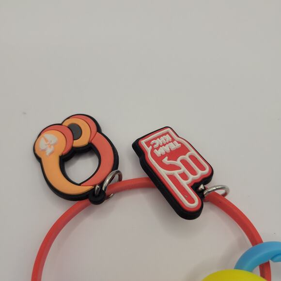 American Heart Association Kids Heart Challenge Keychain Lot 5 Characters Clips - Picture 5 of 6